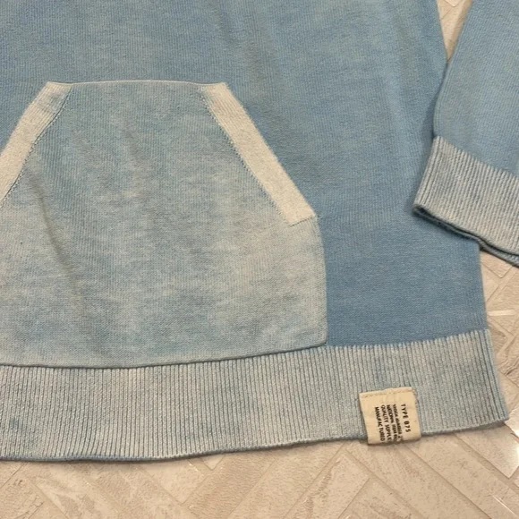Bonpoint Sky blue sweater size 6 - Picture 3 of 6